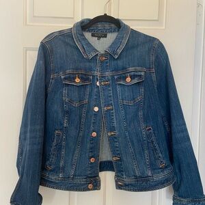 Talbots Classic Blue Jean Jacket